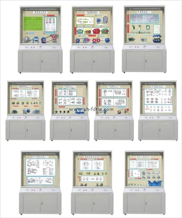 機械設(shè)計、課程設(shè)計示教陳列柜